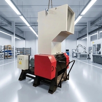 Broyeur de plastique robuste pour la ligne de production de recyclage des déchets plastiques