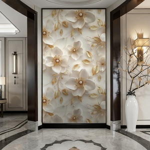 Pannello Murale in PVC dal Design Moderno, 3D in Rilievo, Impermeabile, Decorativo per Soggiorno e Sfondo TV - Product Image 6