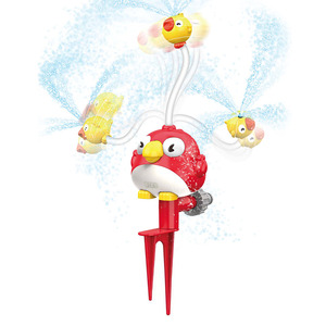 LEZA BABY Arroseur Rotatif de Jardin pour Enfants, Motif Oiseau de Dessin Animé, avec Piquet de Fixation au Sol – Nouvelle Collection à Succès - Product Image 1