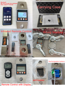 Dinamómetro Digital Inalámbrico de Alta Resistencia de Fábrica Superior 1t 5t 10t 20t 50t - Product Image 4