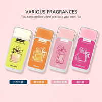 Baume de parfum solide portable longue durée, parfum personnalisé pour le corps, OEM ODM, naturel, fait à la main, contenant de parfum solide, baume de parfum