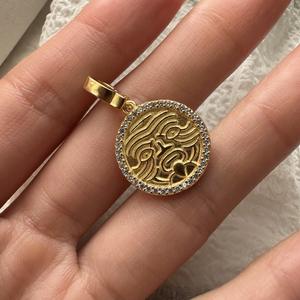 Pendentif en argent sterling S925, style tibétain Zakilum, simple, personnalité, style chinois, luxe, littéraire, nouveau, pendentifs fins, breloques - Product Image 2