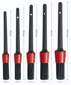 Ensemble de 5 brosses de <span class=keywords><strong>lavage</strong></span> de voiture en PP ultra-douces, brosses flexibles pour les roues, outil de nettoyage pratique pour le detailing - Product Image 1