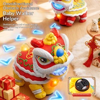 Tambour électrique universel directionnel, jouet lion dansant, culture chinoise traditionnelle, cadeau du Nouvel An pour enfants