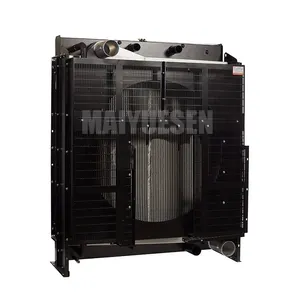 HAIMAO manufacturer aluminum condenser commins QSK19 Customized hydraulic fan type oil cooler Made in China