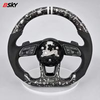 Volante de Fibra de Carbono Forjado de Alta Calidad para Volkswagen BORA, CADDY, GOLFGTI, GOLFGTD, JETTACC, POLO1.2, POLO2.0, PASSATCC