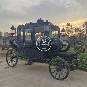 Carruaje Eléctrico de Lujo, Carruaje Real Negro Puro, Carruaje sin Caballos, Eléctrico - Product Image 4
