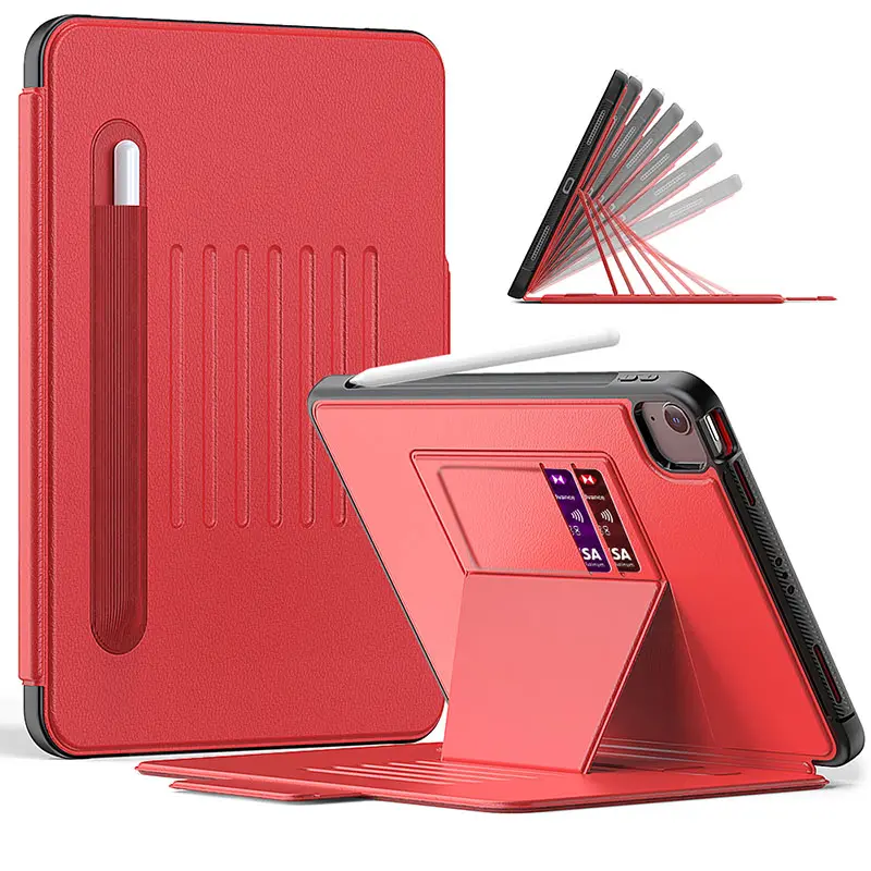 Wholesale high quality shockproof smart flip leather case for iPad Air 4 10.9 inch iPad 11inch universal tablet cover