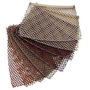 Filet de rangement pour dossier de siège de bus en acier inoxydable pour autocar, camping-car, fourgonnette, camion, organisateur de cargaison pour siège passager - Product Image 1