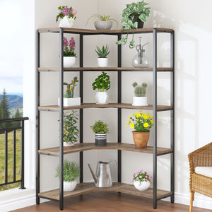 Libreria ad Angolo a 5 Ripiani con Spazio di Archiviazione, Fornitore di Fabbrica all'Ingrosso - Product Image 6