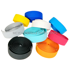2 Bar Xe Đạp Handlebar Tape MTB Road Bike Cố Định Bánh Xe Đạp Cổ Điển Retro Handlebar Tape Bọc Với Phản Xạ - Product Image 1