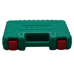 Jeu de clés à douilles de 53 pièces, outils de réparation automobile, outils mécaniques de réparation automobile VDE avec boîte en plastique - Product Image 4