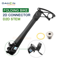 Dahon dégagement rapide 28.6mm31.8mm adaptateur de tige de vélo pliant Angle réglable en hauteur petite roue vélo Riser fourche pièces de vélo