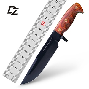 Navaja de Bolsillo Personalizable de Acero Inoxidable D2 con Mango de Madera, Táctica, de Supervivencia, para Caza, Uso Industrial, OEM Disponible, 1 Año de Garantía - Product Image 2