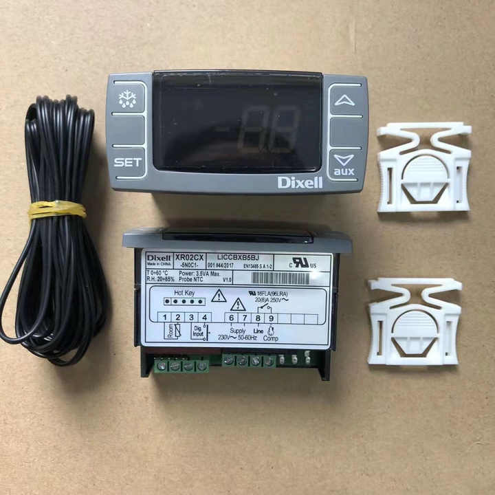 Sollbry Thermomètre Pour Réfrigérateur Affichage Numérique Sans Fil Congelateur Moniteur De Temperature Thermometre Pour Refrigerateur Avec Capteur 2 Pieces Et Alarme Minmax 85460091