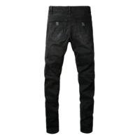 Fabricants de jeans sur mesure, streetwear, hip hop, jeans déchirés, délavés, à patchs, skinny pour hommes