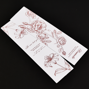 Tùy Chỉnh Giấy Bookmark Với In Ấn Logo Cho Lời Chào Bưu Thiếp Quà Tặng Kinh Doanh Thiệp Chúc Mừng Thẻ Giấy - Product Image 4