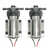 Pompa Booster BSK RO 75GPD 42LPH Mini Diaphragm Self-priming Cocok untuk Pemurni Air
