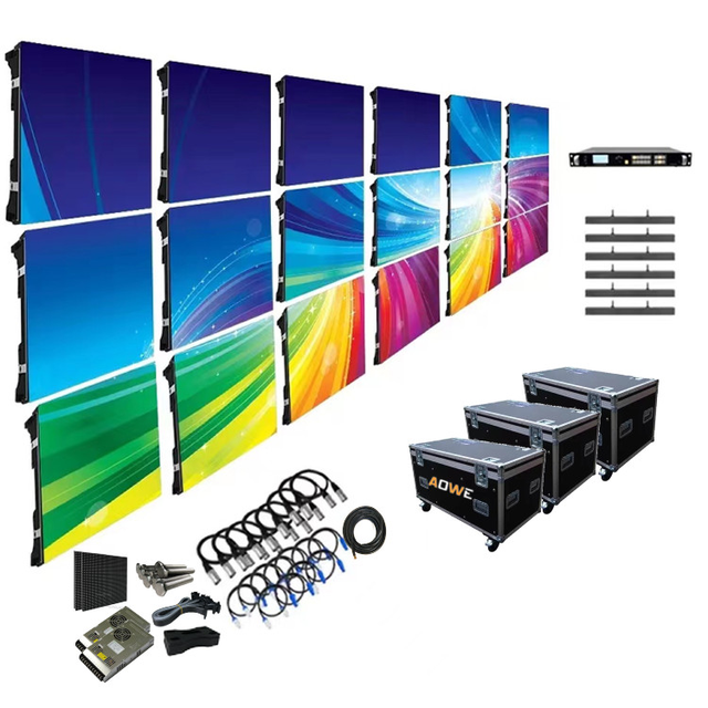 Full Color P2.6 P2.9 P3.91 Led Panel matrix Displays Interior Stage Led Wall P2 P3 P4 Led Screen Panels Indoor LED Display