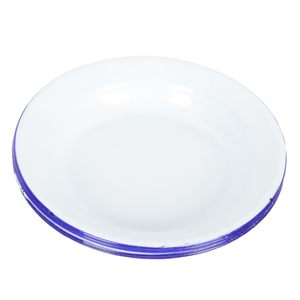 Assiettes de camping en émail Senny Factory, vente en gros, assiettes rondes en émail incassables pour le <span class=keywords><strong>pain</strong></span>, pour l'extérieur - Product Image 1