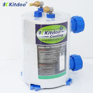 Visvijver Koelkast Industrieel Zeevoedsel Chiller <span class=keywords><strong>Aquarium</strong></span> <span class=keywords><strong>Aquarium</strong></span> Koelkast Chiller Titanium Warmtewisselaar - Product Image 3