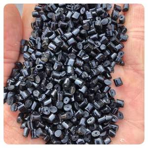 Hdpe Ldpe recyclé 50% teneur en noir de carbone granules PE PP noirs pour seau en plastique - Product Image 1