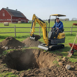 LIVRAISON GRATUITE <span class=keywords><strong>Mini</strong></span>-<span class=keywords><strong>pelle</strong></span> 3.5 tonnes EPA Farm New Crawler Excavger Excavadora Engine 1 tonne <span class=keywords><strong>2</strong></span> tonnes Petites excavatrices - Product Image 4