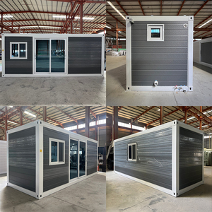 บ้านสำเร็จรูปแบบโมดูลาร์สำหรับสวนหลังบ้าน ตู้คอนเทนเนอร์ขนาดเล็ก ห้องทำงานสำเร็จรูป พร้อมห้องน้ำและห้องครัว รับผลิตตามแบบ OEM - Product Image 2