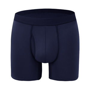 Wholesale Customized Bamboo Fiber <strong>Underwear</strong> <strong>Men's</strong> Sports Casual Breathable Boxers Shorts Boys Comfortable Long Tube Shorts - Product Image 4