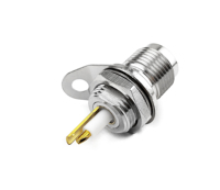Conector Coaxial WSARK Eléctrico RF TNC Hembra Triaxial Tipo Recto para Montaje en Panel