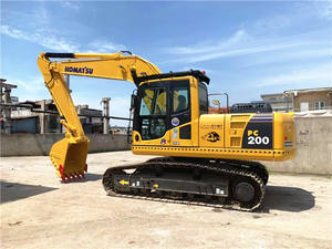 Excavatrice hydraulique de PC200-8 de KOMATSU d'excavatrice de Crwaler de bonne condition 20 tonnes d'excavatrice de KOMATSU PC200 à vendre - Product Image 4