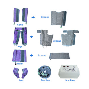 เครื่องนวดตัวแบบใช้แรงดันอากาศ รุ่น 8310H ควบคุมด้วยระบบคอมพิวเตอร์ ชุดอุปกรณ์นวดเพื่อการผ่อนคลายและดูแลสุขภาพ - Product Image 4