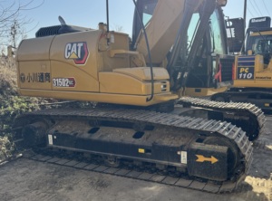 Excavatrice hydraulique sur chenilles Caterpillar 315D d'occasion, faible nombre d'heures de fonctionnement, Cat 318D avec certifications EPA et CE - Product Image 4