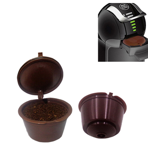 Kcup-filtro de café <span class=keywords><strong>reutilizable</strong></span> para máquina de café, accesorio de cocina con carcasa de filtro para KEURING - Product Image 4