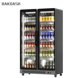 Réfrigérateur vertical à affichage avec 4 portes, ventilé, refroidissement par évaporation, pour commerçants - Product Image 4