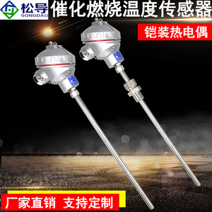 Sensor de temperatura para horno de combustión catalítica WRNK-231, sonda de temperatura para equipos de protección ambiental, blindado 131 - Product Image 2