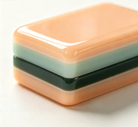 Tuiles de Mahjong Américaines de Luxe Fournies Directement par les Fabricants, Taille Standard 28mm, en Acrylique Imprimé, Personnalisables, Effet Écaille de Tortue Vintage