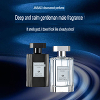 Parfum de Luxe pour Homme 100 ml au Parfum Boisé Oriental, Longue Tenue, Bouteille Bleu Mat, OEM Marque Privée Logo Personnalisé en Gros