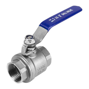 บอลวาล์วสแตนเลส 3/4 นิ้ว แบบเกลียว สำหรับใช้ในอุตสาหกรรมน้ำ - Product Image 1