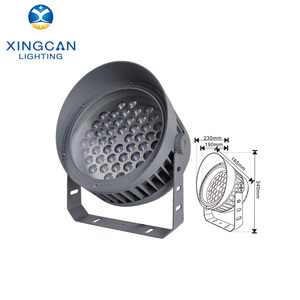 Lampe de jardin paysagère extérieure DMX RGB COB IP65 12W 18W 24W 36W LED projecteur rond pour <span class=keywords><strong>façade</strong></span> extérieure - Product Image 2