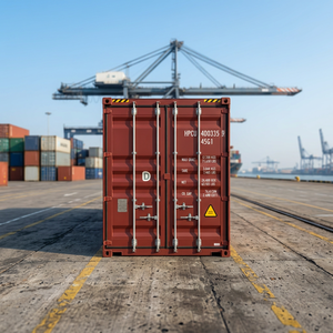 Used Dry <b>Shipping</b> Container 40 Feet High Cube with 33.2CBM/67.7CBM Capacity OEM Brand - Product Image 2