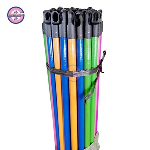 Balais et pelles à poussière en PVC pour l'extérieur, avec manche pour <span class=keywords><strong>balai</strong></span> serpillère et <span class=keywords><strong>balai</strong></span> à poussière - Product Image 1