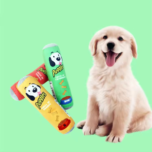 Wholesale Pet Products Cylindrical Resistant Soft Machine Washed Durable Chew Plush Stuffed <b>Squeaky</b> Dog Toy - Product Image 2