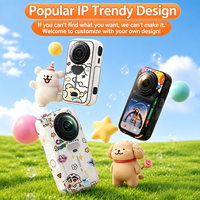 Vinilo Adhesivo Compatible con Insta360 X6, Protección Completa del Cuerpo, Removible, Sin Residuos, Antiarañazos, Impermeable, Antipolvo, Ultrafino, para Lentes