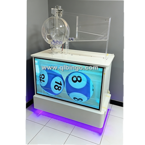 Machine de loterie Bingo à soufflerie d'air personnalisée en usine avec lumières LED pour centres de jeux événementiels, Keno et tirages de loterie Bingo - Product Image 5