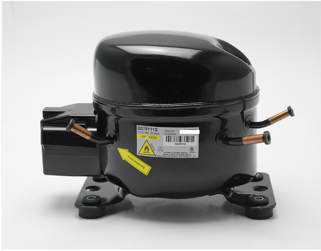 1/2 HP R404a Refrigeration Compressor Electric Gas Powered for Car ...