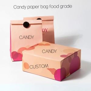 Bolsa de Papel Personalizada con Cierre Metálico, Resistente al Agua, para Azúcar, Bolsa de Papel Blanca Personalizada para Envasado Infantil - Product Image 3