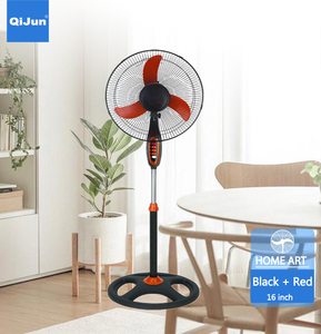 Soporte <span class=keywords><strong>de</strong></span> pedestal <span class=keywords><strong>de</strong></span> 16 pulgadas y 400mm, ventilador eléctrico, redonda Base, 3 aspas <span class=keywords><strong>de</strong></span> Metal para el hogar, coche, Hotel, CA, eléctrico, Popular, África, América del Sur - Product Image 1