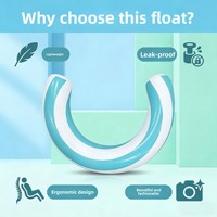 Bouée de natation gonflable en PVC, modèle QN-0315A, 74x54cm, épaissie, écologique, pour piscine et plage, idéale pour les fêtes, produit transfrontalier très demandé