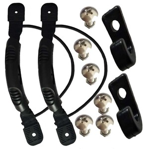 Crochet de corde pour kayak, poignée en plastique antidérapante avec vis, accessoire pour canoë, kayak, lacs, rivières, usage récréatif - Product Image 1